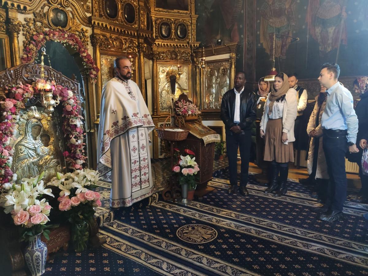 Vizita unui tânăr din Kenya