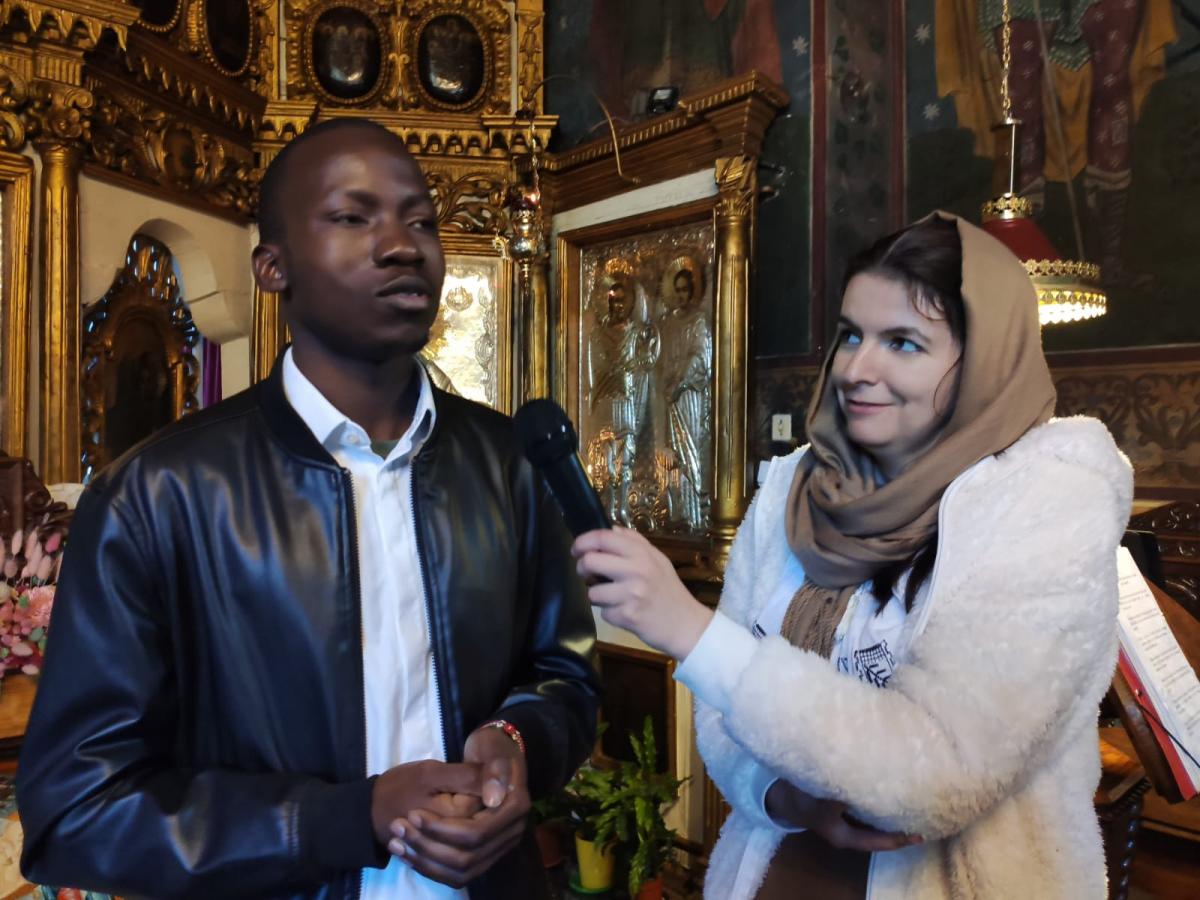 Vizita unui tânăr din Kenya